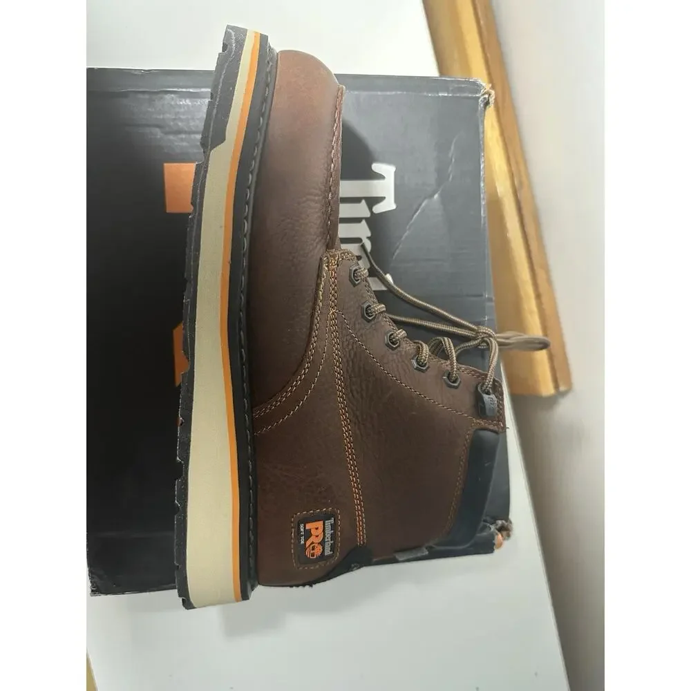 Timberland PRO Men's Gridworks 6 Inch Soft Toe Waterproof Industrial Wedge Sz 9